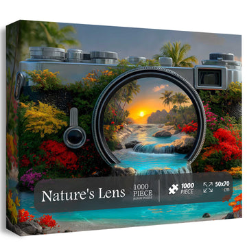 Pezzi di puzzle lenti della natura 1000 pezzi